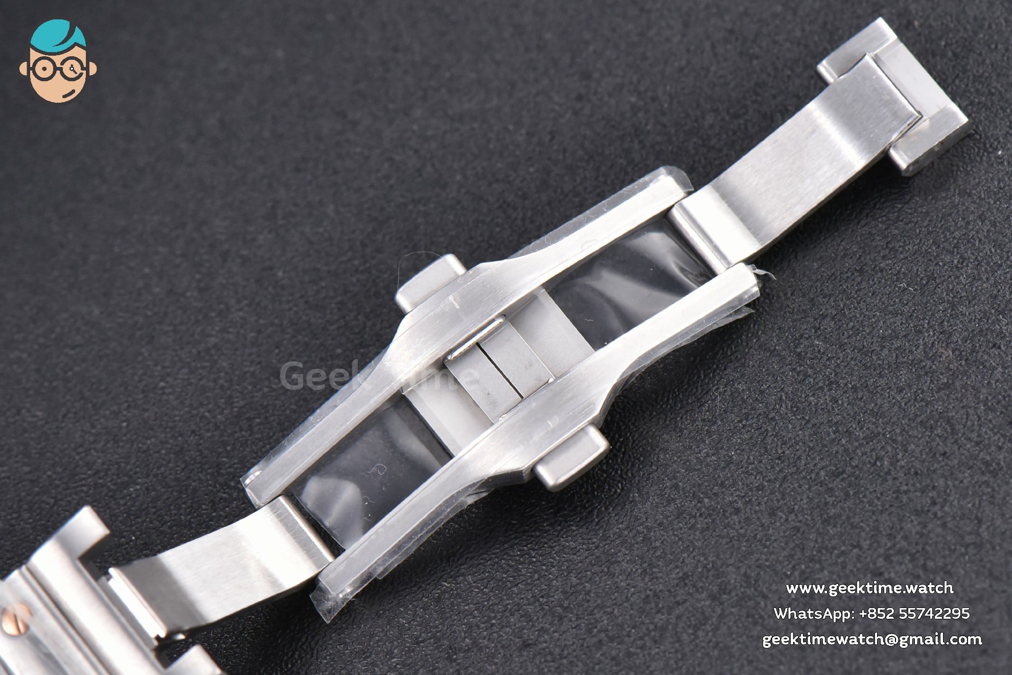 Santos De Cartier Medium BVF 35mm SS quadrante bianco bracciale SS MIYOTA 9039 - Image 18