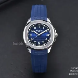 Aquanaut 5065A 42mm ZF quadrante blu cinturino in caucciù blu