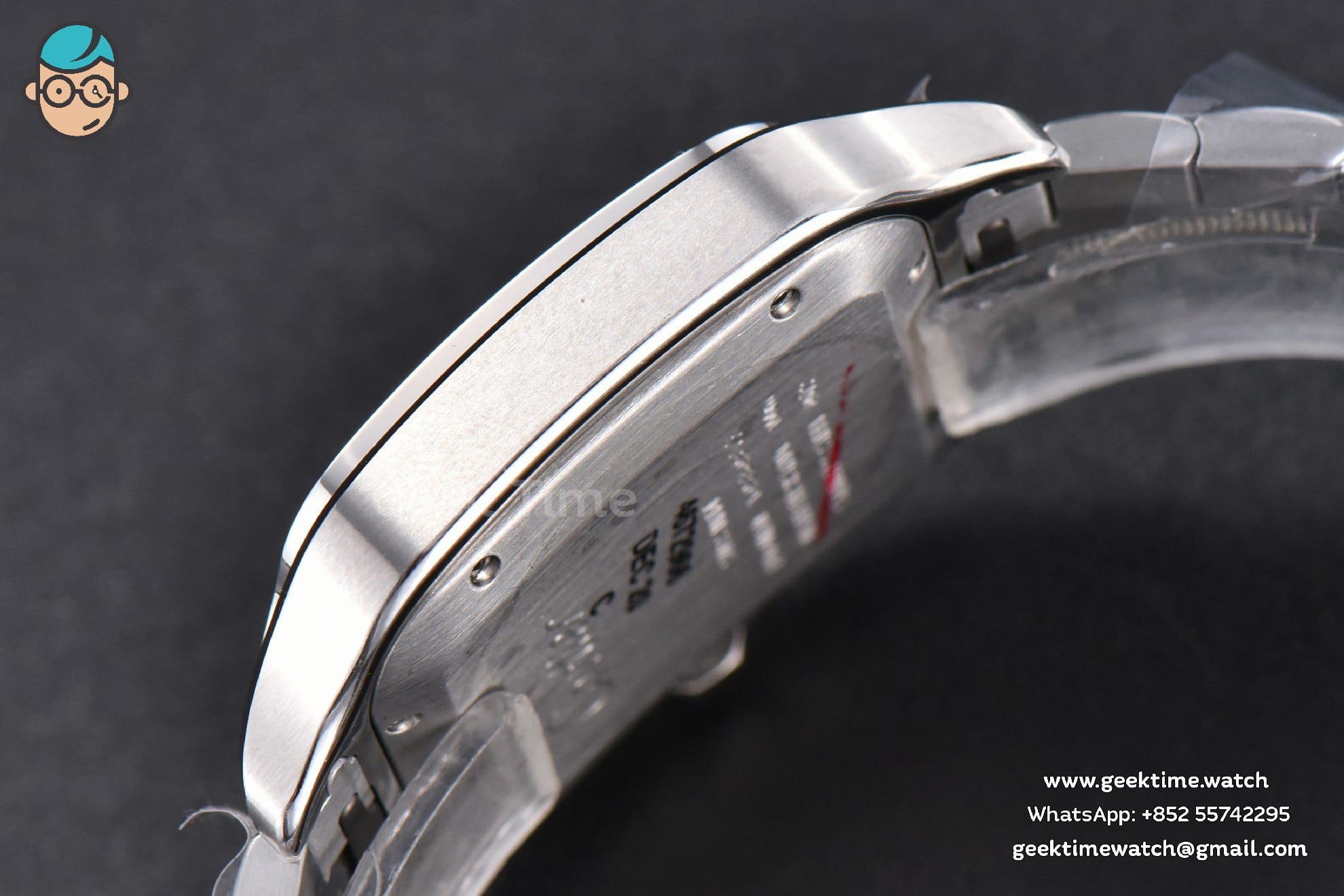 Santos De Cartier XL BVF 40mm Blue Dial SS Bracelet MIYOTA 9019 - Image 9