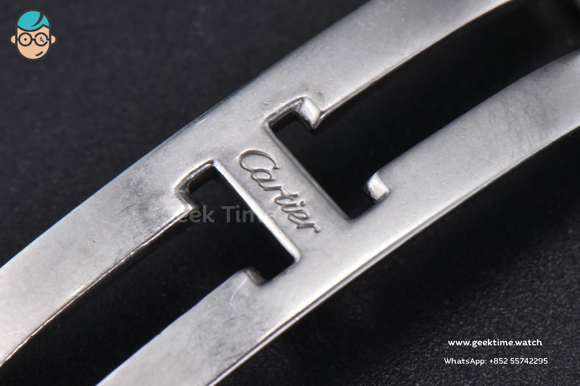 Panthère Secrete Ladies 27mm SS/YG BVF cadran blanc sur bracelet SS/YG Ronda Quartz - Image 15