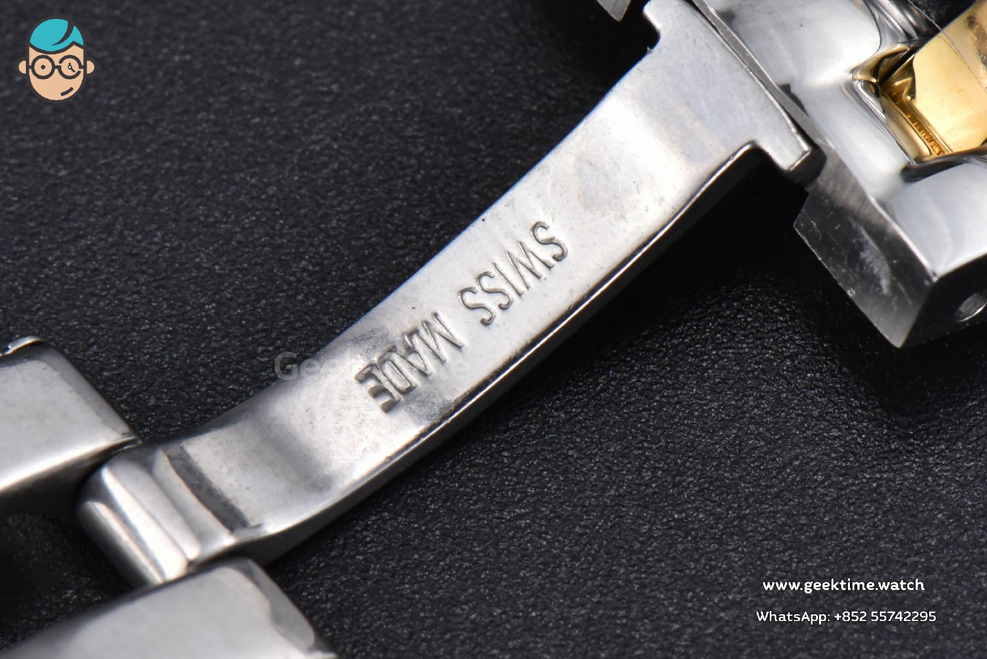 Panthère Secrete Ladies 27mm SS/YG BVF cadran blanc sur bracelet SS/YG Ronda Quartz - Image 16