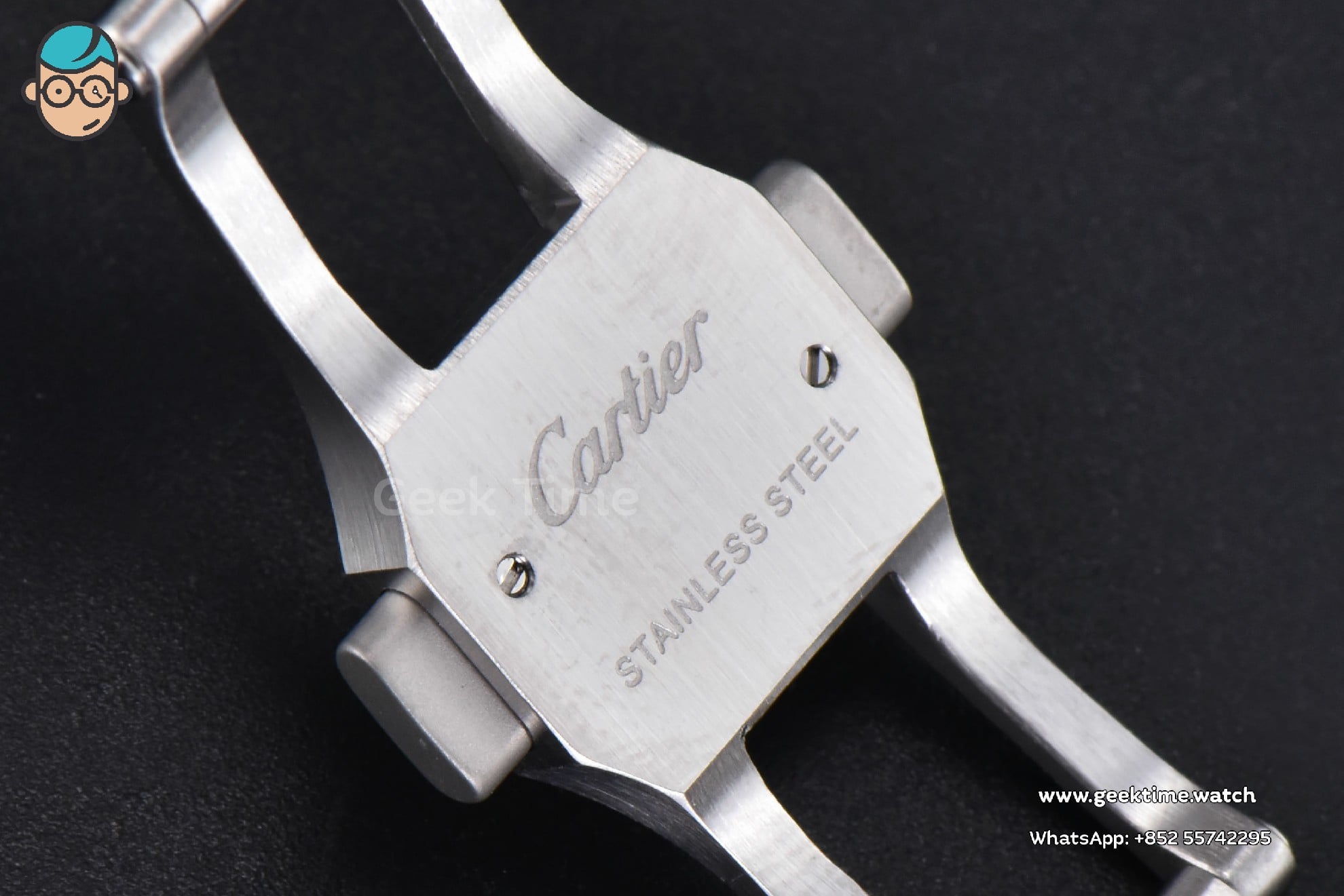Santos Cartier Medium 35mm BVF YG/SS cadran blanc bracelet YG/SS MIYOTA 9039 - Image 20
