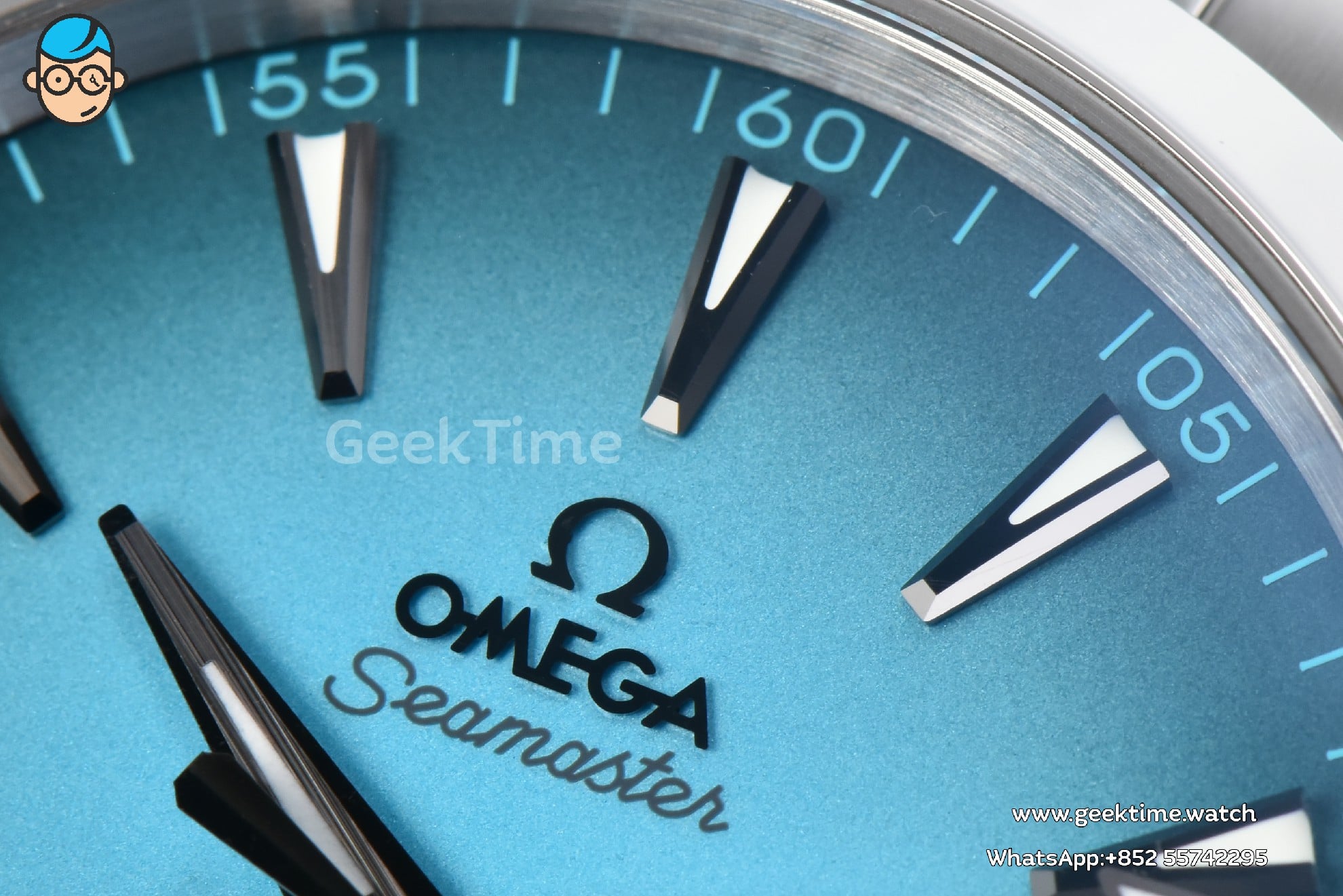 Aqua Terra 150M Seamaster VSF 41mm türkisfarbenes Verlaufs-Zifferblatt nur SS-Metallarmband A8900 - Image 4