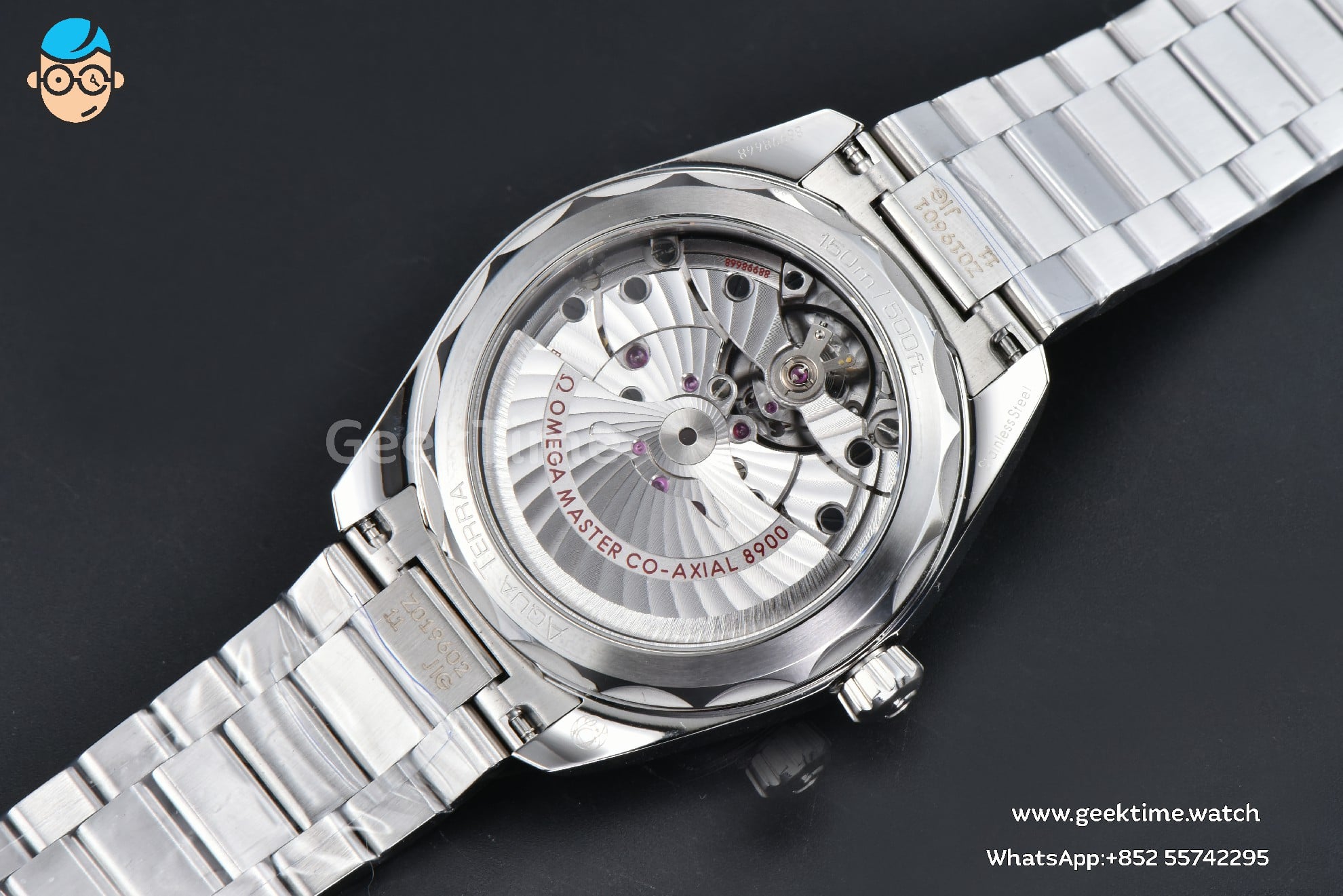 Aqua Terra 150M Seamaster VSF 41mm türkisfarbenes Verlaufs-Zifferblatt nur SS-Metallarmband A8900 - Image 21