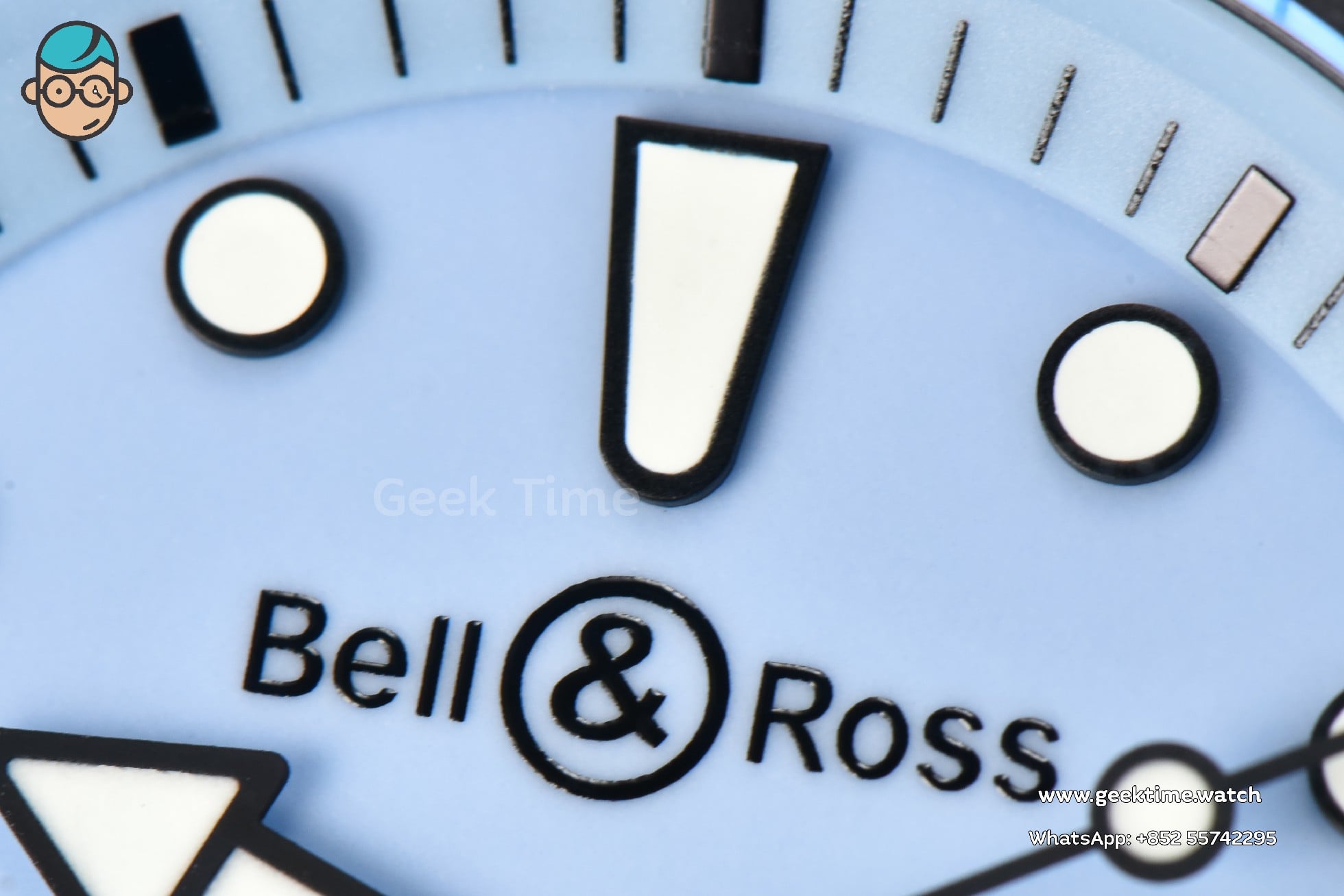 Bell Ross BR03-92 M+F Full Lume Ceramic Case Light Blue Dial Black Rubber Strap A2892 - Image 19