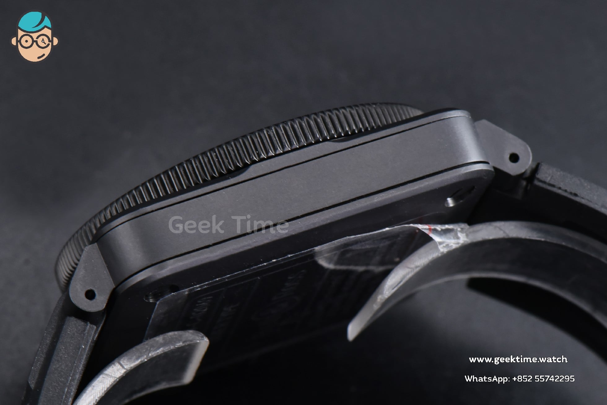 Bell Ross BR03-92 M+F Full Lume Ceramic Case Light Blue Dial Black Rubber Strap A2892 - Image 29