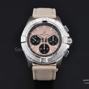 Avenger Chronograph 44mm BLSF SS  Sand/Black Dial Sand Nylon Strap A7750