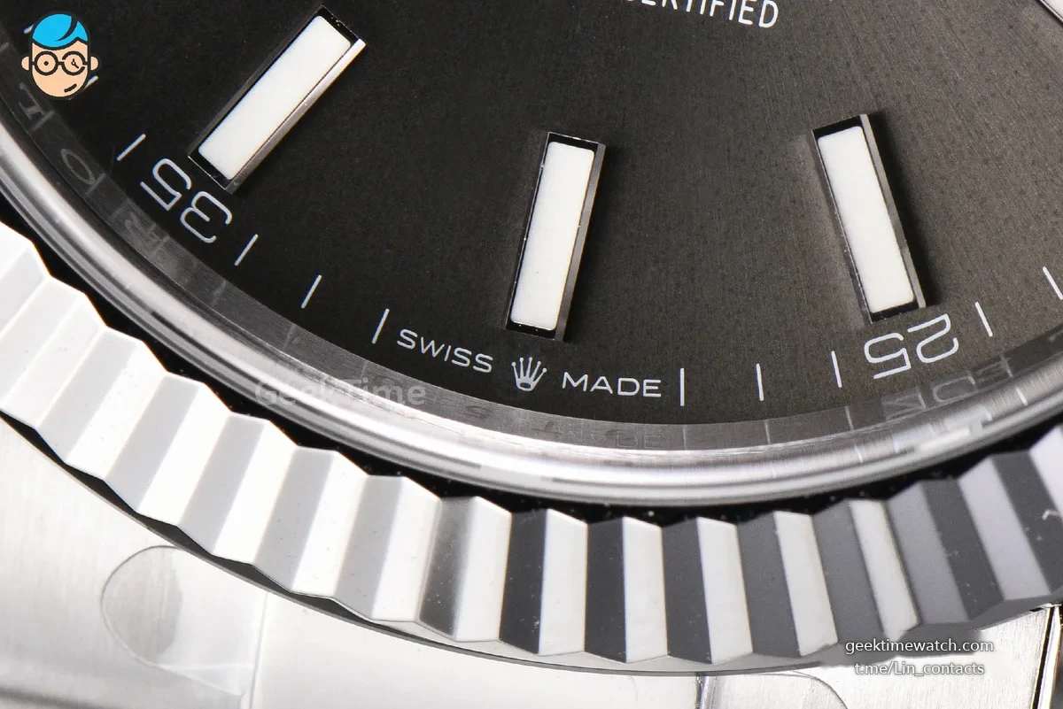 DateJust 41mm 126334 VF Gray Dial Oyster Bracelet DD3235