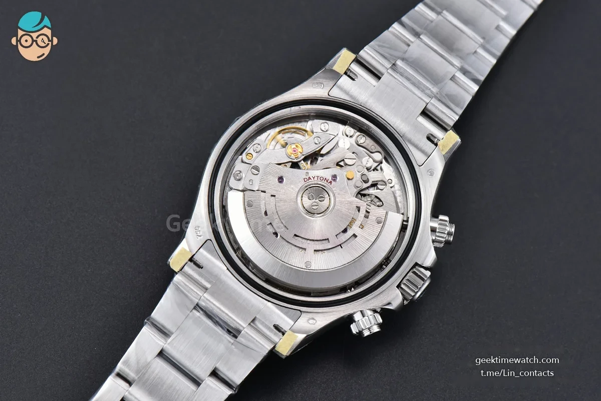 Daytona 116500 SS APSF Panda White Dial Ceramic Bezel SS Bracelet SH4130