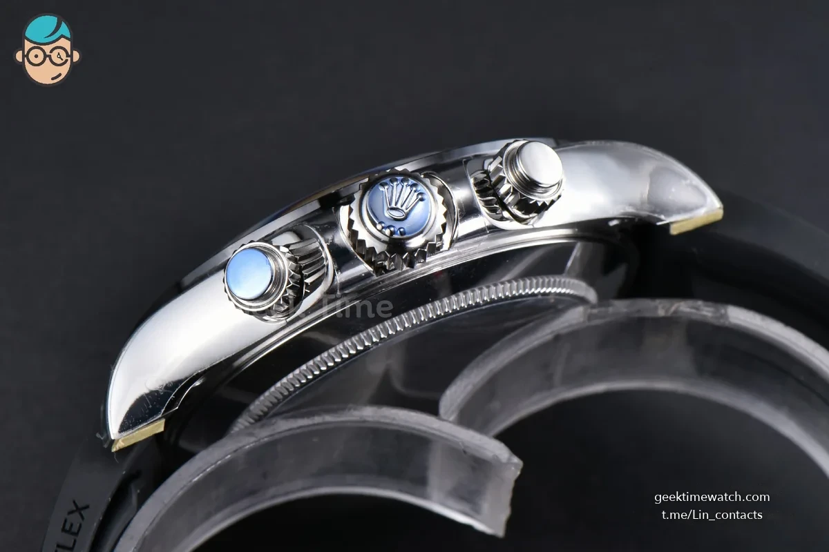 Daytona 116519 904L 40mm VSF Gray Black Subdial Oysterflex Strap DD4130