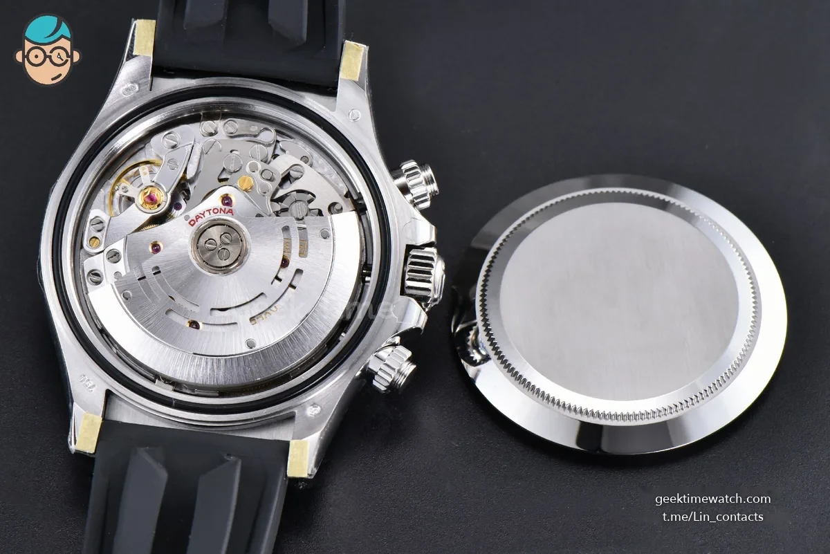 Daytona 116519 904L 40mm VSF Gray Black Subdial Oysterflex Strap DD4130