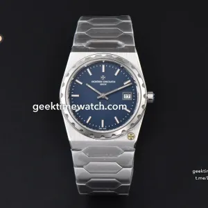 Historiques 222 SS PPF Blue Dial on SS Bracelet A2455