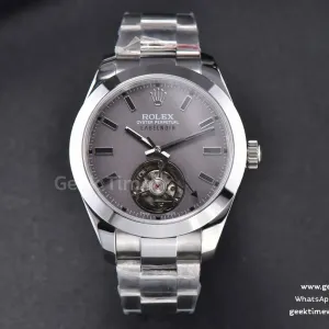 Milgauss Label Noir Tourbillon JBF 43MM SS Bracelet