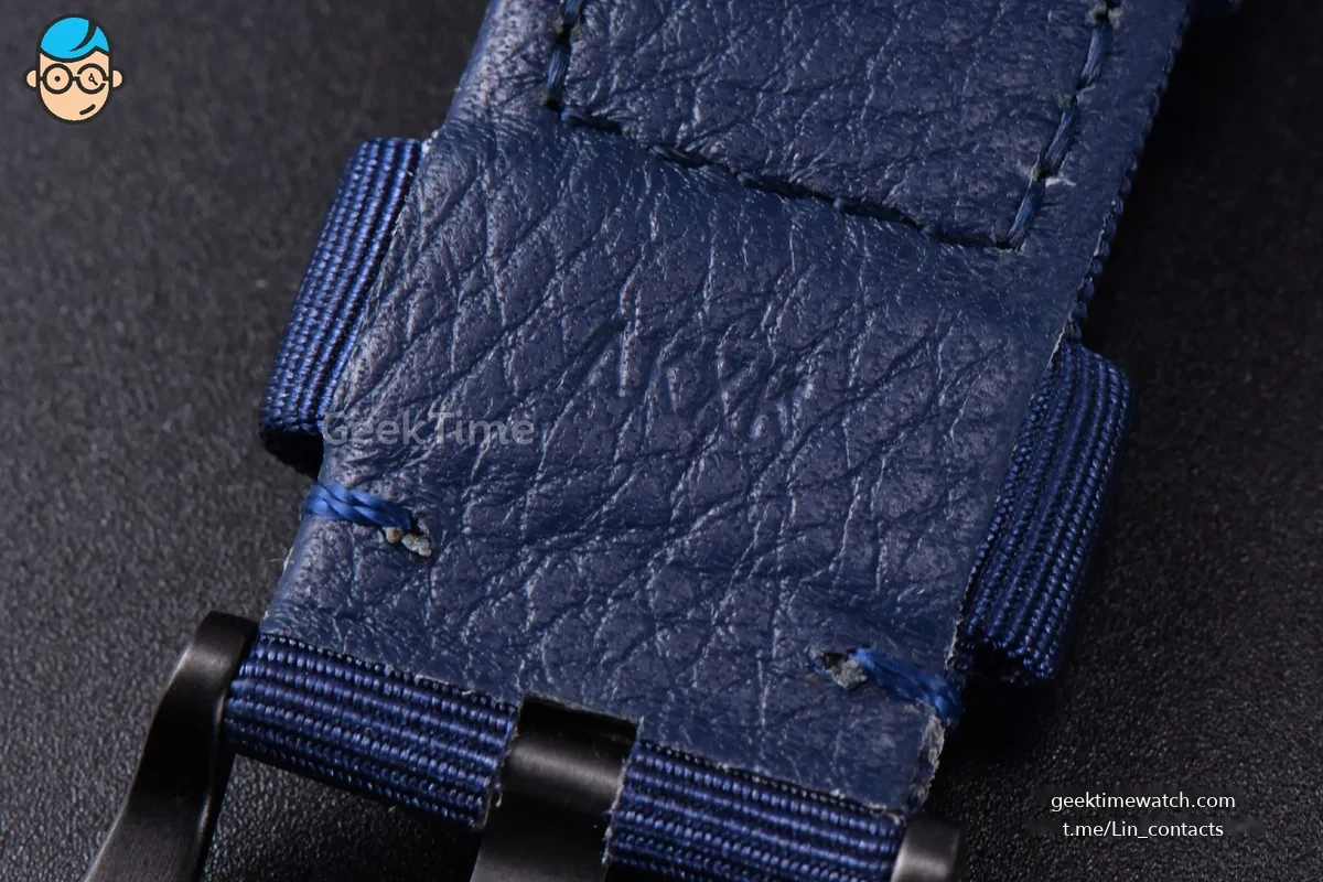 PAM2319 Luminor 1950 Black DLC 44mm VSF Blue Dial Blue Nylon Strap P9010