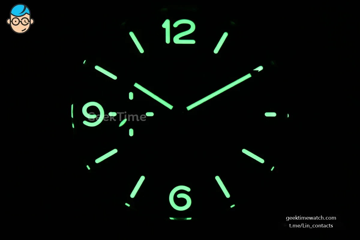 PAM2319 Luminor 1950 Black DLC 44mm VSF Blue Dial Blue Nylon Strap P9010