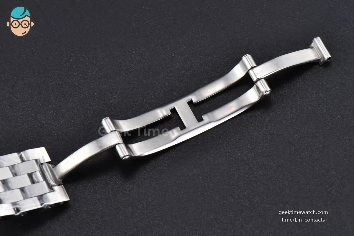 Panthère Secrete Ladies 27mm SS BVF White Dial on SS Bracelet Ronda Quartz