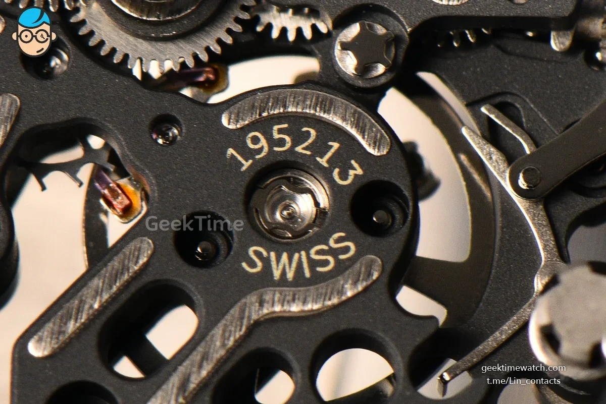 RM055 Ceramic APSF 42.7mm Black Bezel Black Skeleton Dial Black Crown on Black Rubber Strap RMUL2