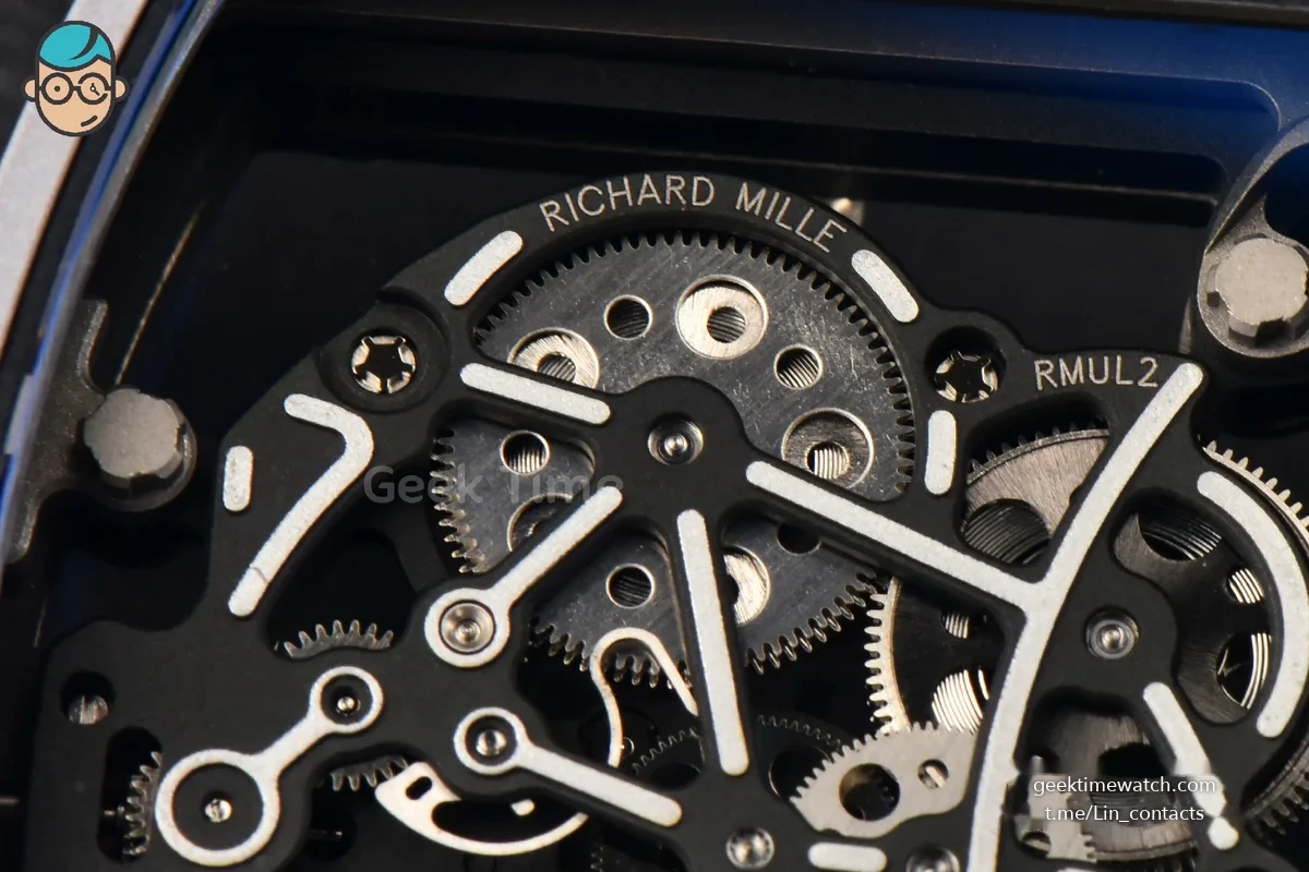 RM055 NTPT ZF Black Bezel Black Crown on Black Rubber Strap RMUL2 Super Clone V6