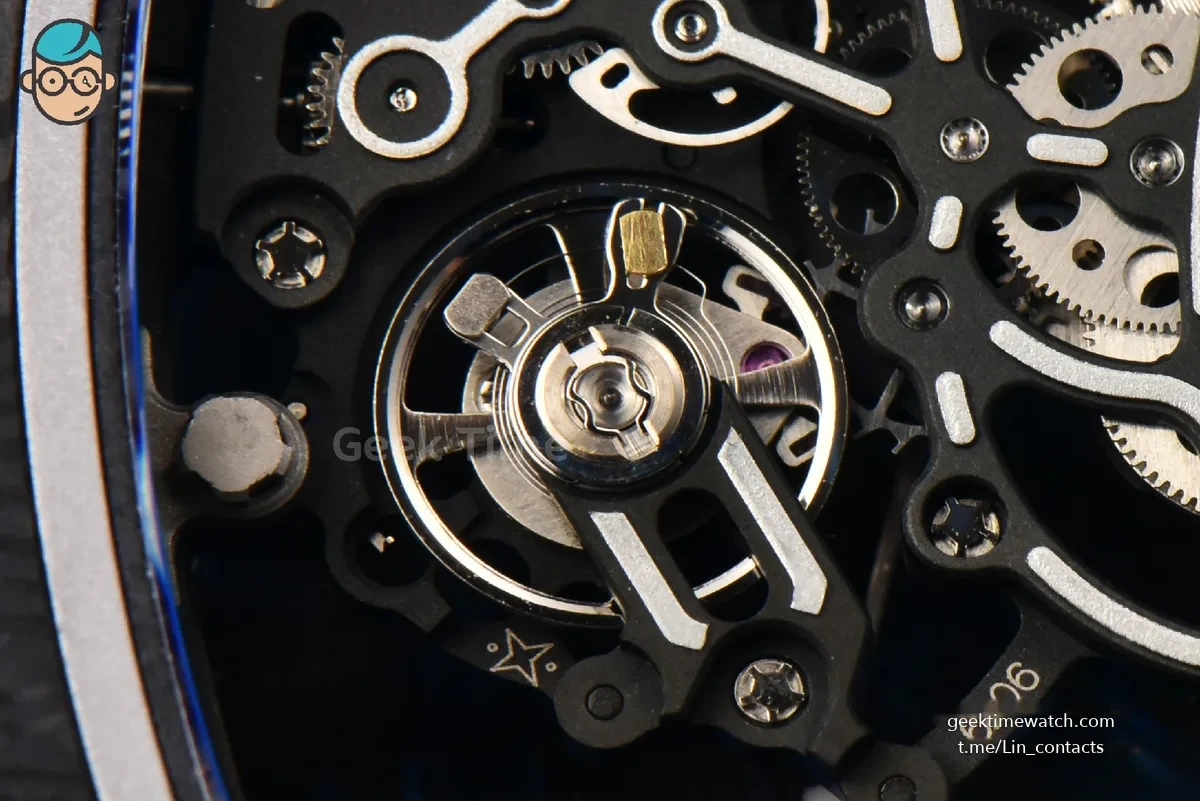 RM055 NTPT ZF Black Bezel Black Crown on Black Rubber Strap RMUL2 Super Clone V6